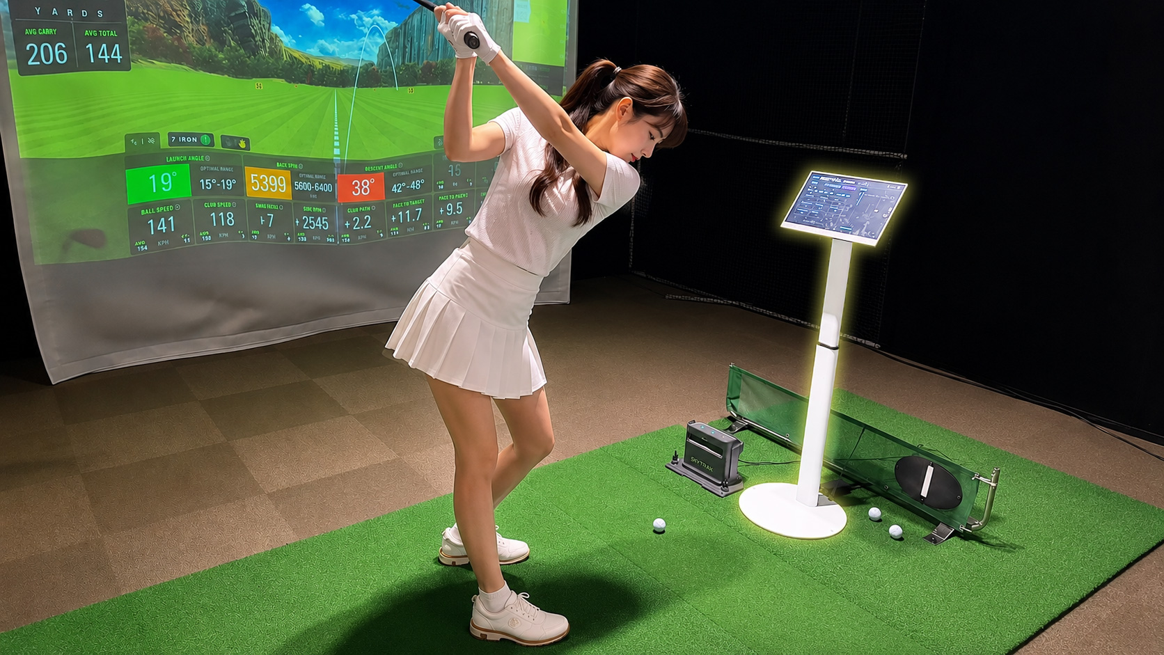 FITROIDでセルフフィッティングを体験するお客様